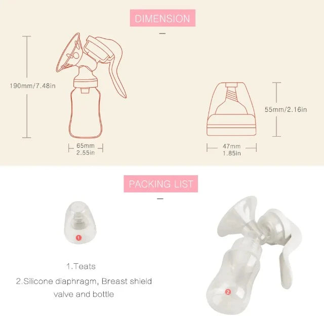 ManualEase Breast Pump - WildRoot Explorers