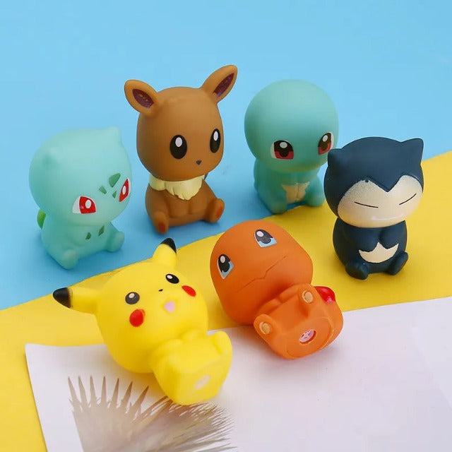 Pokemon Anime Bath Toy Set - WildRoot Explorers