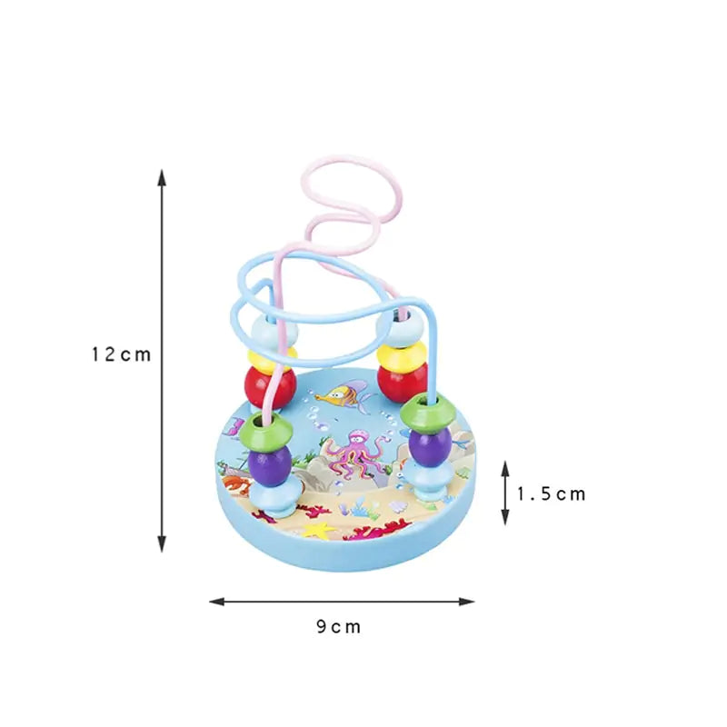 Roller Coaster Abacus Toy - WildRoot Explorers