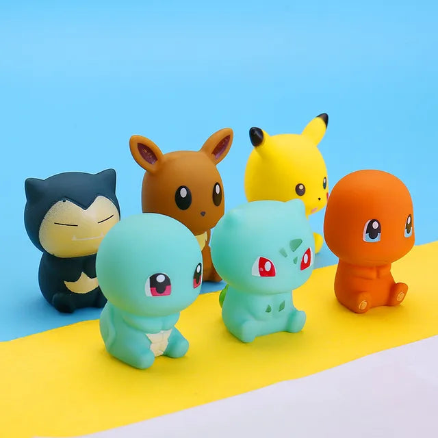 Pokemon Anime Bath Toy Set - WildRoot Explorers