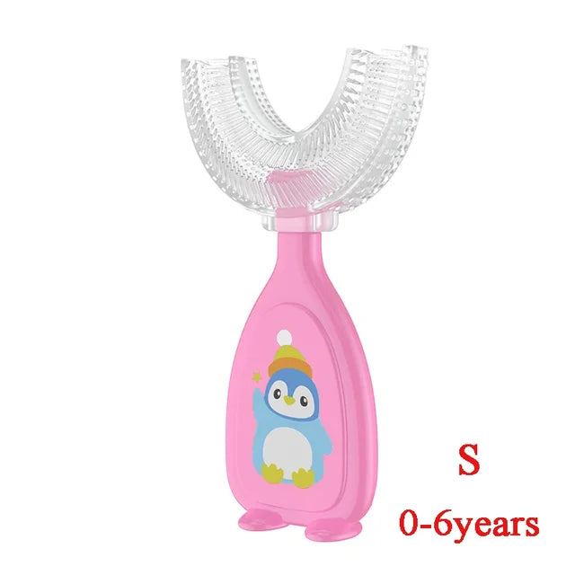 360 U-Shape Children's Toothbrush - WildRoot Explorers