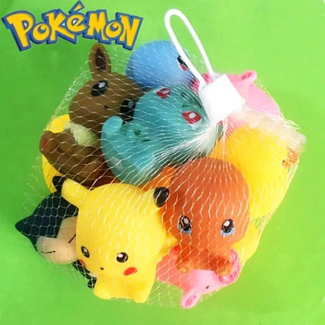 Pokemon Anime Bath Toy Set - WildRoot Explorers