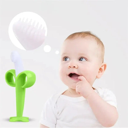 Baby Silicone Training Toothbrush - WildRoot Explorers