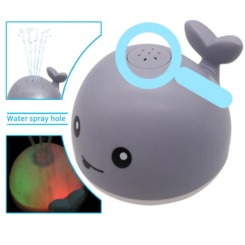 SpraySail Whale Bath Buddy - WildRoot Explorers