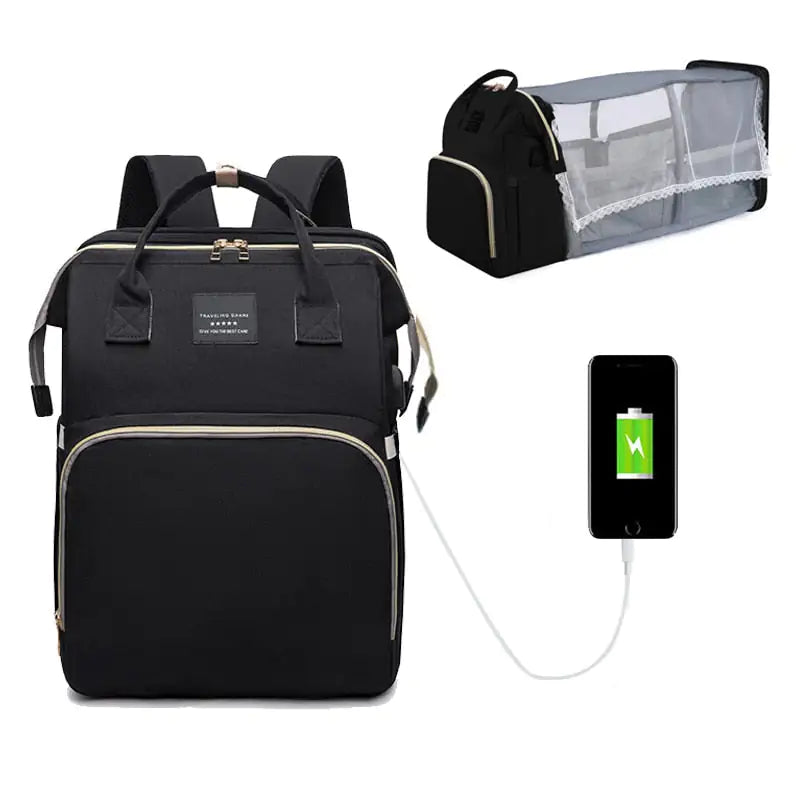 Diaper Bag With Changing Station - WildRoot Explorers