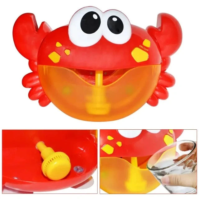 Bubble Crab Bath Toy - WildRoot Explorers