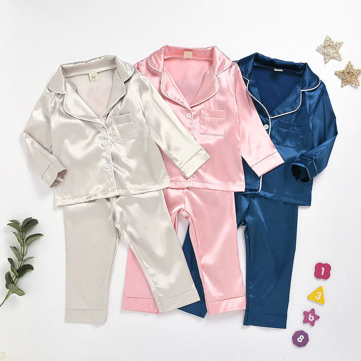 Satin Toddler PJ's - WildRoot Explorers