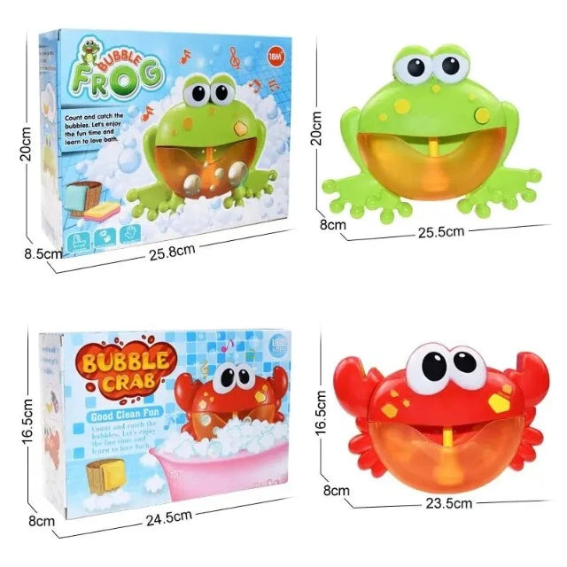 Bubble Crab Bath Toy - WildRoot Explorers