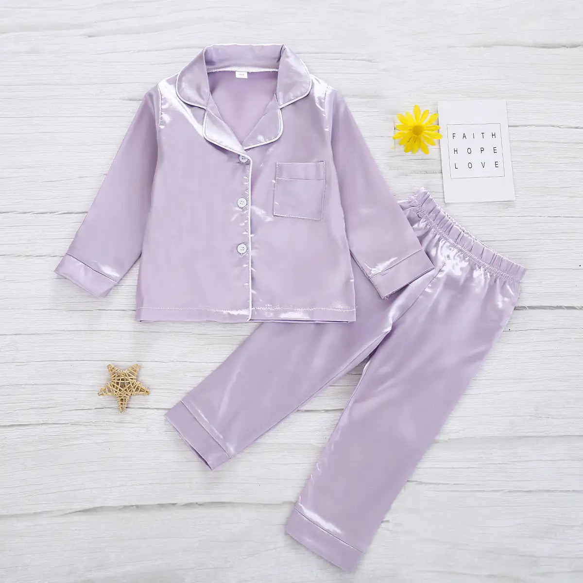 Satin Toddler PJ's - WildRoot Explorers